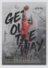 2018-19 Panini NBA Hoops Get Out the Way Winter DeMar DeRozan #GOW-14 2u3