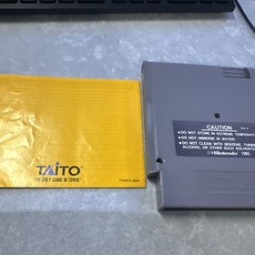 Target Renegade NES 1988 Authentic Cart & Manual Original Taito