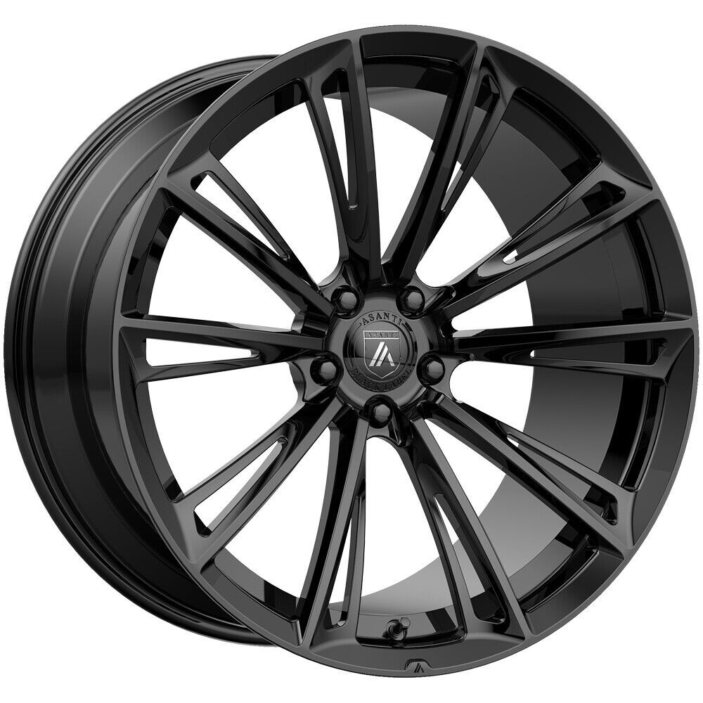 Image of 22x9.5 Black Wheels Asanti Black ABL30 Corona Truck 6x5.5/6x139.7 30 (Set of 4)