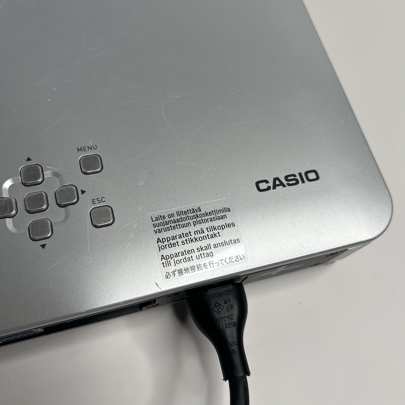 CASIO XJ - S33 DLP Slim Projector 📽️ TESTED WORKS