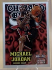 SkyBox 1997-98 NBA Hoops League Leaders Michael Jordan #1 Chicago Bulls Card HOF