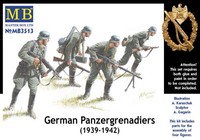 Master Box 3513 Deutsche Panzergrenadiere 1939-42 In 1:35 Figuren Bausatz Neu