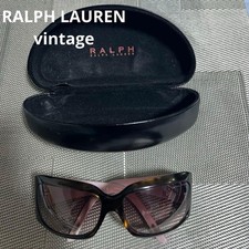 Ralph Lauren Vintage Sunglasses Brown Pink Case Authentic Excellent Condition