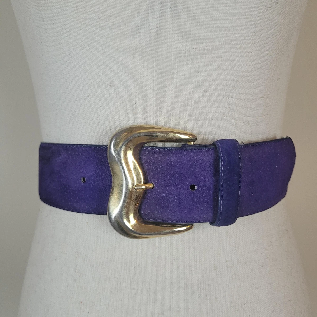 Suede Wide Belts for Women for sale | eBay