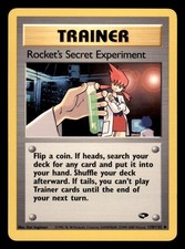 Rocket's Secret Experiment 120/132 Uncommon Gym Challenge Pokemon Unlimited LP on eBay