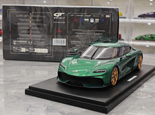 GT Spirit 1/18 Koenigsegg Gemera 2024 Racing Green Resin Car Model GT888