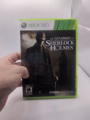 Testament of Sherlock Holmes Xbox 360 Complete in Box