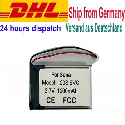 Akku für Sena 20S EVO Bluetooth Headset Rechargeable Battery 20S-EVO-01 batterie
