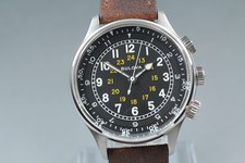 [Scatola carta] Orologio Bulova A-15 Pilot 96A245 automatico cristallo zaffir...