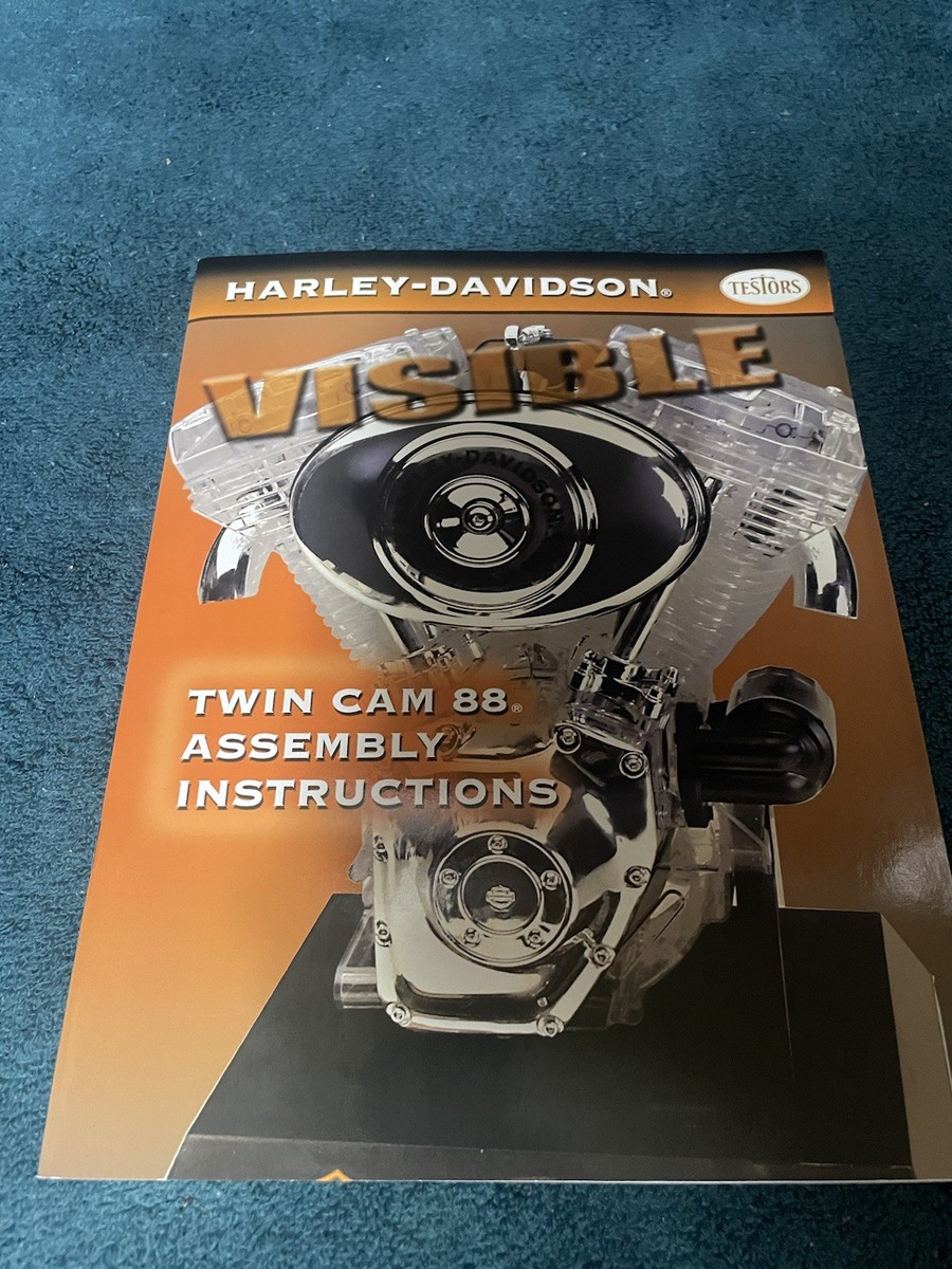 M5 NIOB Testors Harley Davidson Visible Twin Cam 88 Model Engine