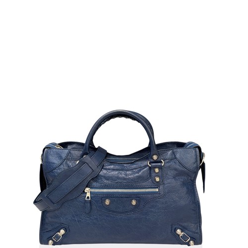 Balenciaga Medium City Blue Arena Lambskin (zy061826a2)