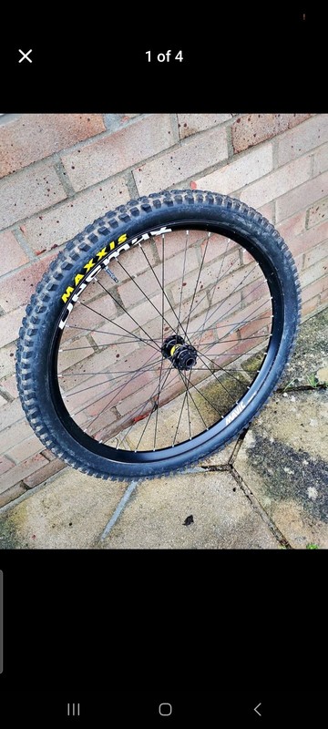Mavic Deemax Park 29 Disc 6 Bolt Boost Front Mountain Bike Wheel