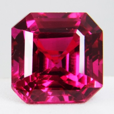 Certified Natural Burmese Ruby 16.50 Ct Untreated FLAWLESS Radiant Cut Gemstone