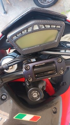 Carbon Fiber Instrument Panel 100% Ducati Hypermotard 821 939 1100 EVO