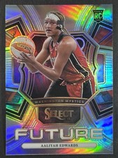 2024 Panini Select WNBA Aaliyah Edwards Future Silver Prizm RC