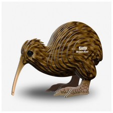 3D-Tierfigur - Brauner Kiwi