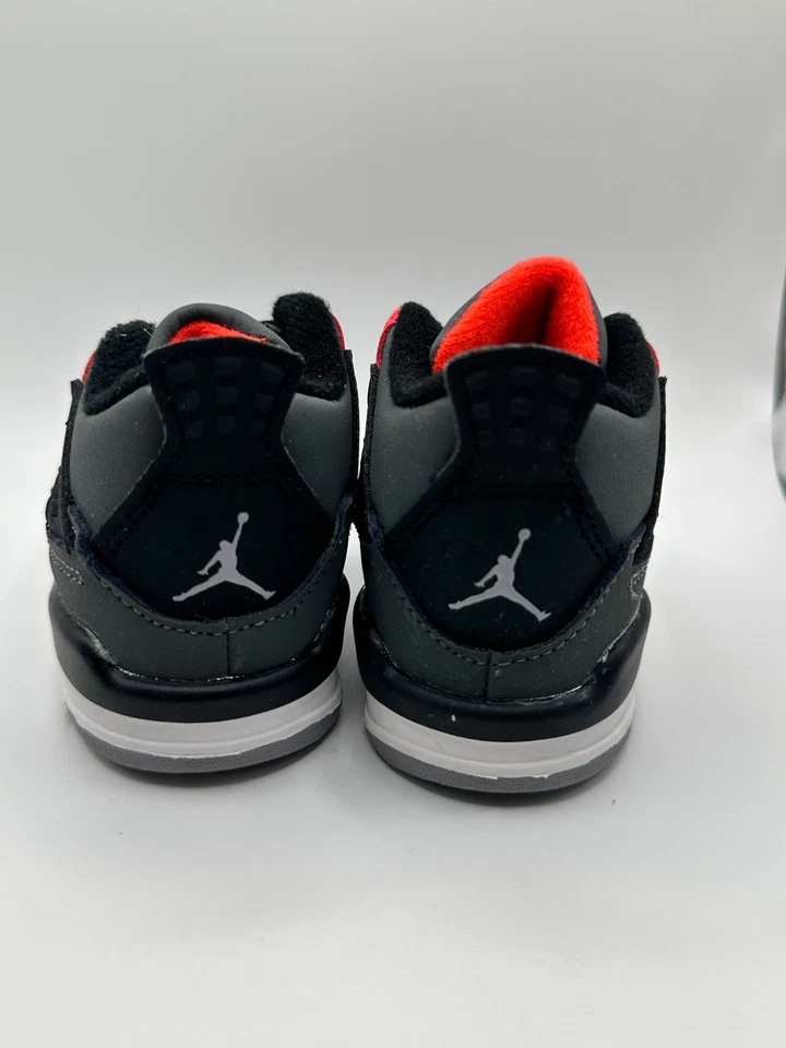 Jordan 4 Retro TD Infrarrojo BQ7670-061 Juvenil Talla 5C Foto 4 de 4
