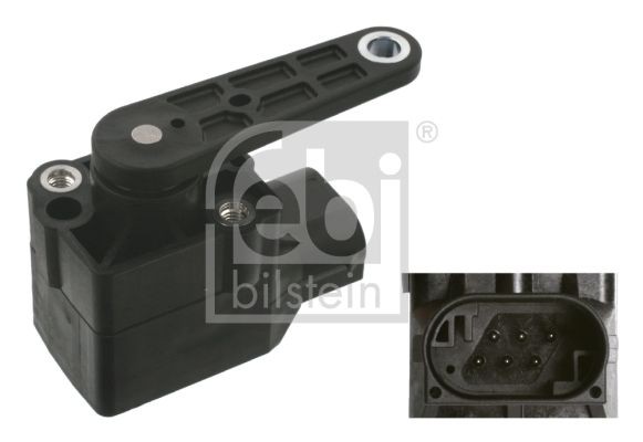 Febi Bilstein Sensor, Xenonlicht (Leuchtweiteregulierung) Vorne Hinten Rechts Fü-image