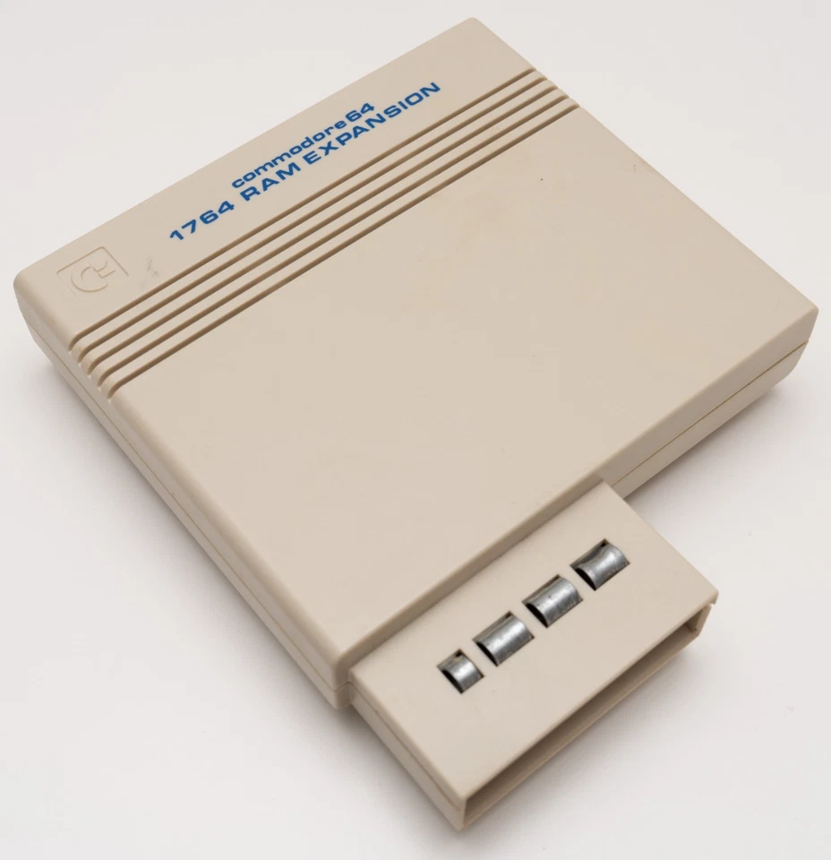 COMMODORE 1764 RAM EXPANSION UNIT 256KB REU in Mint Condition for C64 64