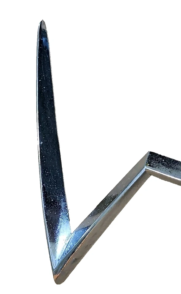 Packard Patrician 1955-56 ~ 400 "V" emblema de tablero 499768 propiedad anterior Foto 3 de 4