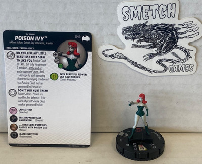 BTAS 043 Poison Ivy Rare - DC Heroclix - Batman the Animated Series 2018