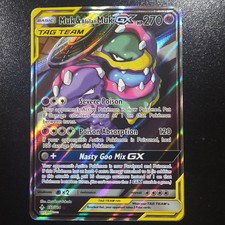 Muk & Alolan Muk GX (Full Art) 197/214 - Unbroken Bonds Holo Minty on eBay