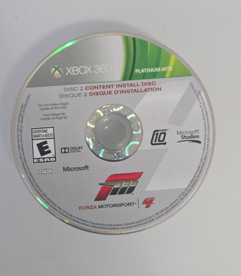 Forza Motorsport 4 PH (Microsoft Xbox 360) * DISC 2 INSTALL DISC ONLY * French
