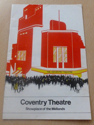 Larry Grayson Rod Hull & Emu Coventry Geburtstagsshow Theaterprogramm 1973
