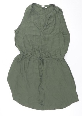 GAP grünes ärmelloses Kleid M für Damen