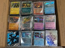   4500 Pokemon Card Bulk lot Holo/Reverse C/UC Double Rares CC Dividers   