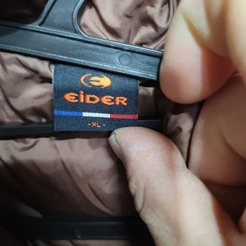 Eider Orange Lightweight Down Puffer Jacket - 750… - image 3