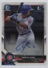 2018 Bowman Chrome Prospect Charcer Burks #BCPA-CB Auto 1tk4