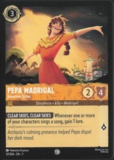 Disney Lorcana Archazia's Island 37/204 Pepa Madrigal NM Regular