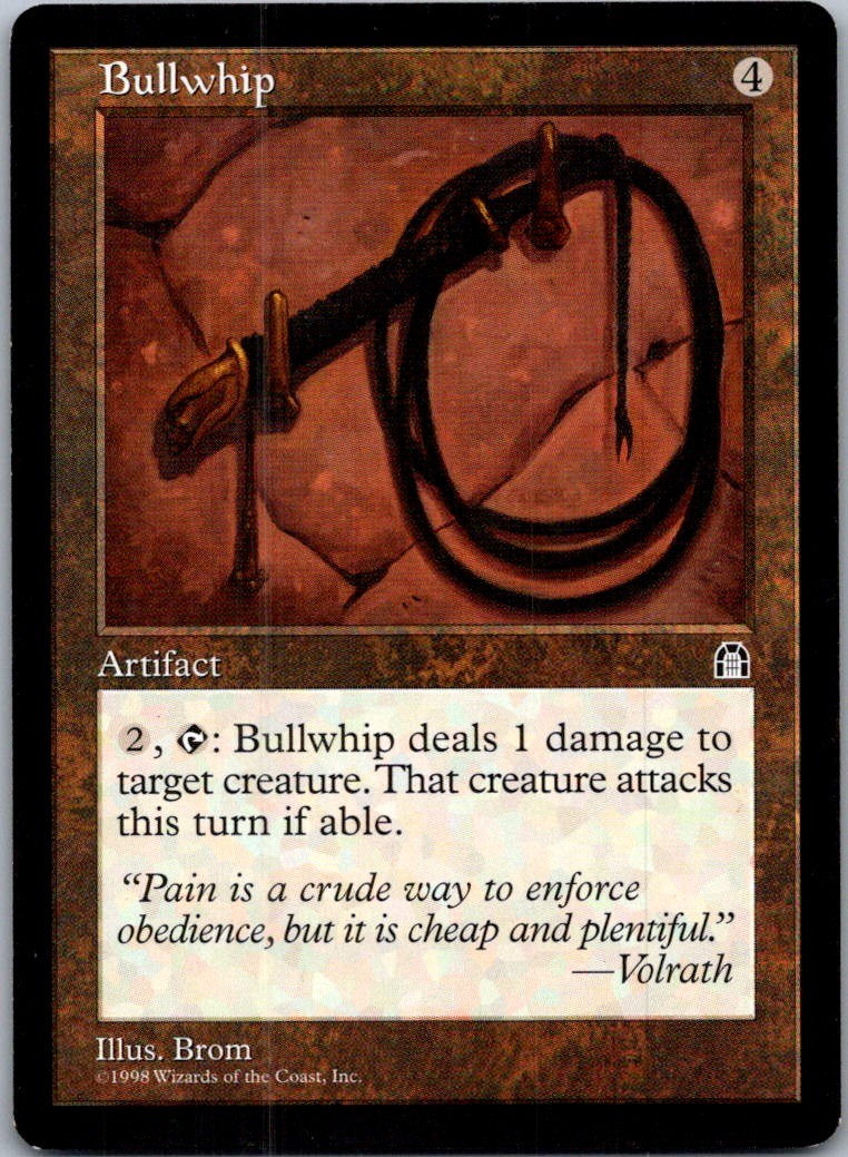 Bullwhip U STH # LP MTG Magic