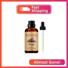 Sage Essential Oils, 30ML Pure and Natural Essential Oil for Aromatherapy Diffus