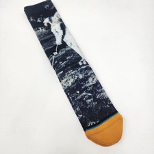 Stance Astronaut Crew Socks Mens L Man Moon Cushion Stretch Unisex