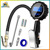 Digitaler ReifenfüLler 200 PSI Mit Lcd-Bildschirm FüR Autos Und MotorräDer