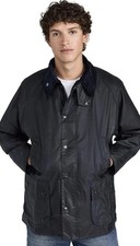 Barbour Classic Bedale Wax Jacket Navy Size 42 New - MANY SIZES AVAILABLE