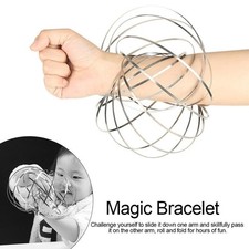 Creative Magic Bracelet Stainless Steel Ring Interactive Game Stress Relieve