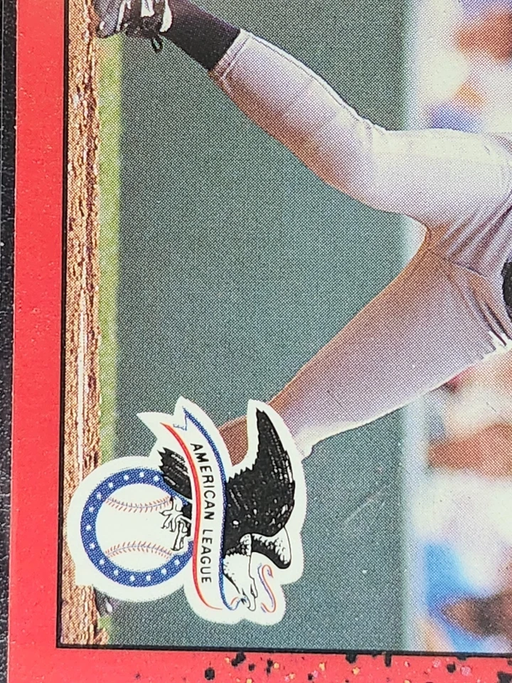 Tarjeta de error doble 1990 rara Donruss Harold Baines All Star #660. Foto 3 de 4