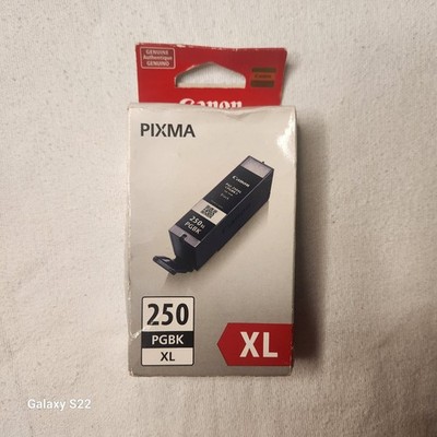 Genuine Canon Pixma 250 XL Black Ink Cartridge New | eBay