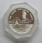 1974 The Mandan Arikara & Hidatsa Indian Tribes  .999 Silver Proof Round