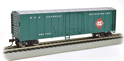 Bachmann 17909 50' Steel Reefer ''Railway Express'' #7763
