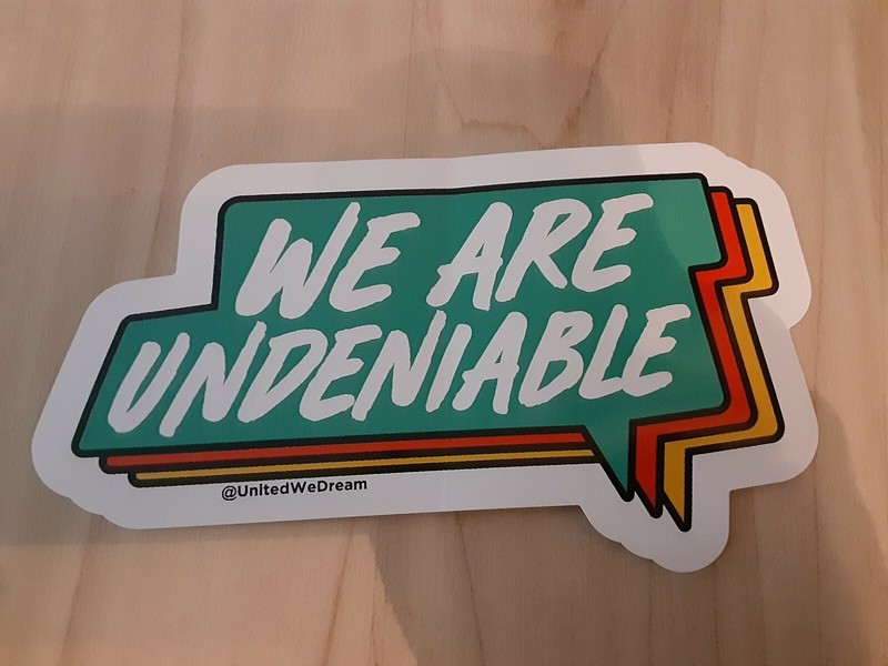 We Are Undeniable Sticker - Great Sticker! Brand New Multi Color UNDENIABLE NEW