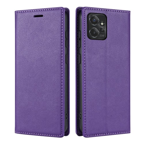 Für Motorola Moto G 5G (2023) Leder Wallet Flip Stand Case + Displayschutz - Bild 20 von 22