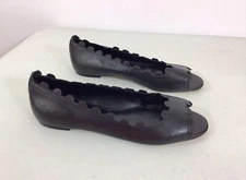 Nicole Miller Leather Shoes Flats Womens 7.5