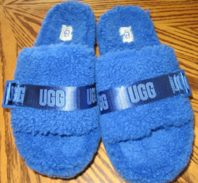 UGG NIB 9M Royal Cozy Genuine Wool Shearling Upper Treadlite Slipper Womens CUTE