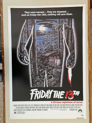 Friday The 13th 1980 Movie Premium Poster – Made In USA, FIL881