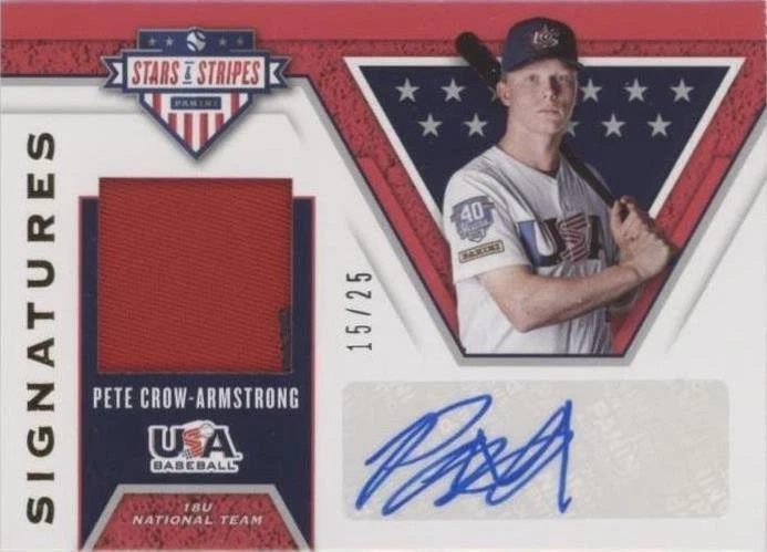 2019 Panini USA Baseball Stars & Stripes - Pete Crow-Armstrong #S