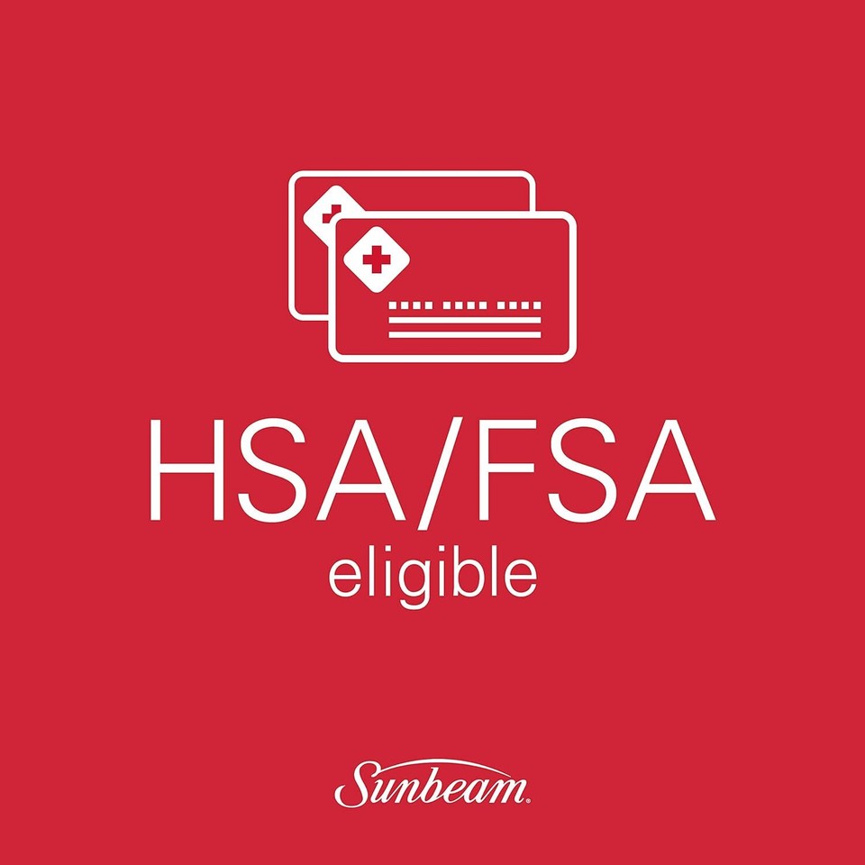 Sunbeam Heating Pad Standard Size Large, Light Blue 885175892212 eBay